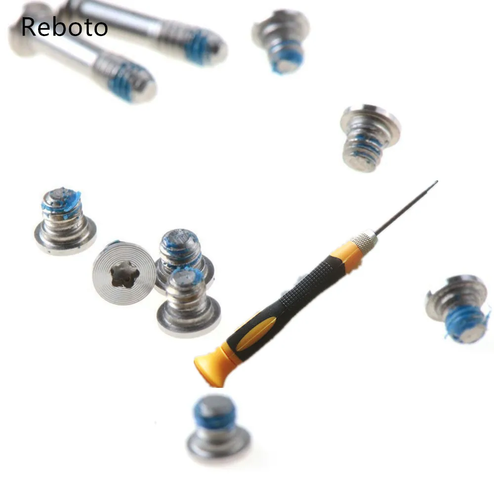 Reboto New 10pcs Bottom Case Screw + For Macbook Air A1369 A1370 A1466 A1465 Screws with
