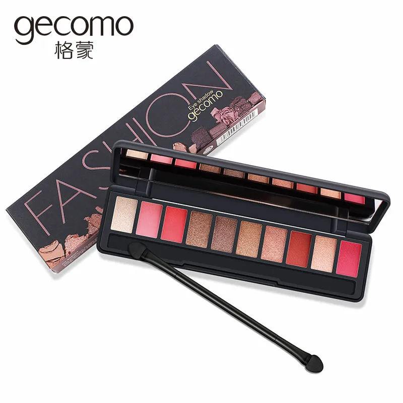 

Eyeshadow Makeup Palette 10 Colors Matte Eye Shadow Palette Glitter Eye Shadow MakeUp Pearl Light MakeUp Set