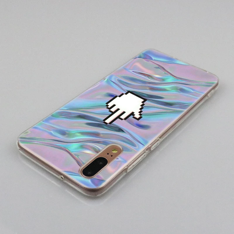 Радужный силиконовый чехол для Huawei P30 P20 P10 P9 P8 Lite 2017 Pro Mini PSmart 2019 Plus|Бамперы| |