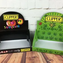 Заказной Печатный шаблон картонный розничный прилавок-Витрина коробка(DX-099