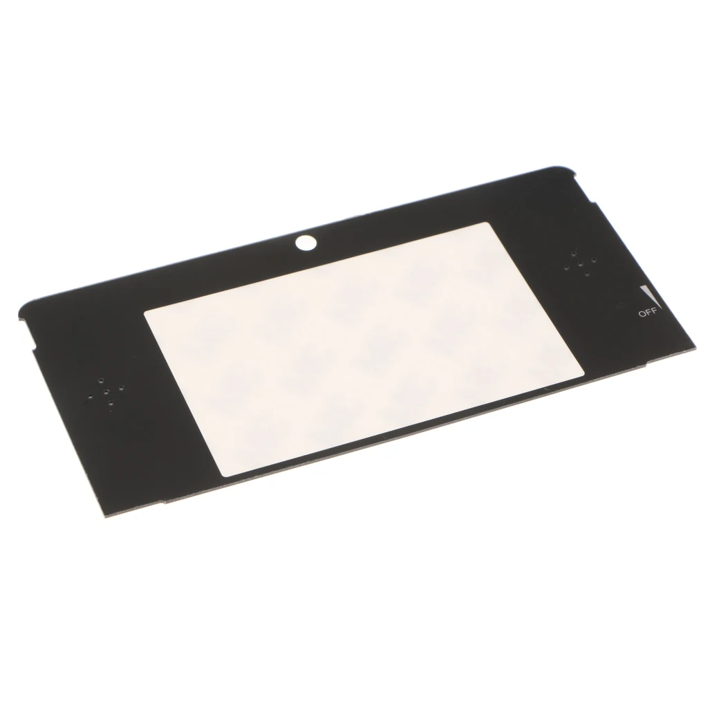 Top Front LCD Screen Display Glass Cover UP Replacement For Nintendo 3DS Mirror Fix Damaged / broken Parts Glasses Cover