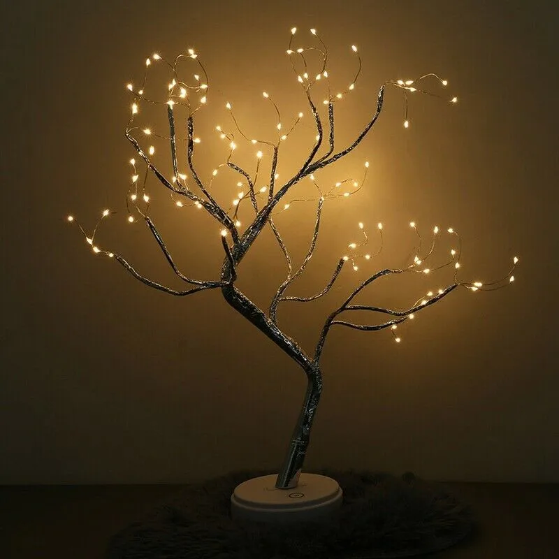 

36/108 LED Tree Light Muilti-color Birch Tree Adjustable Table Lamps For Home Dedroom Parties Wedding Ceremony Decor