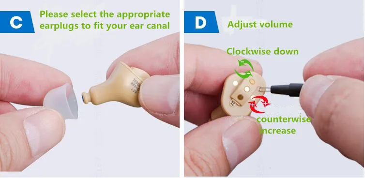 Новейший аппарат для ухода за ушами высокого качества CIC цифровой перезаряжаемый невидимый слуховой аппарат S-51 беспроводные слуховые аппараты