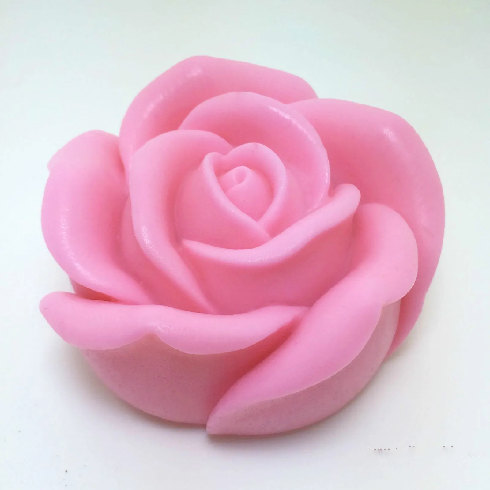 Decorative candles 3D rose flower soap silicone mold handmade Silicon molds for soap making