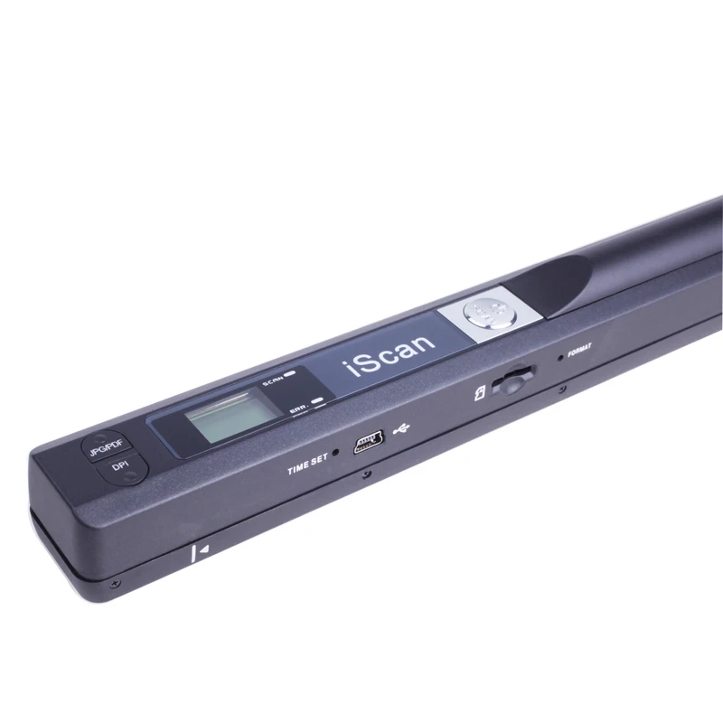 Digital Portable iScan Mini Scanner 900DPI LCD Display JPG/PDF Format Document Image Iscan Handheld Scanner A4 Book
