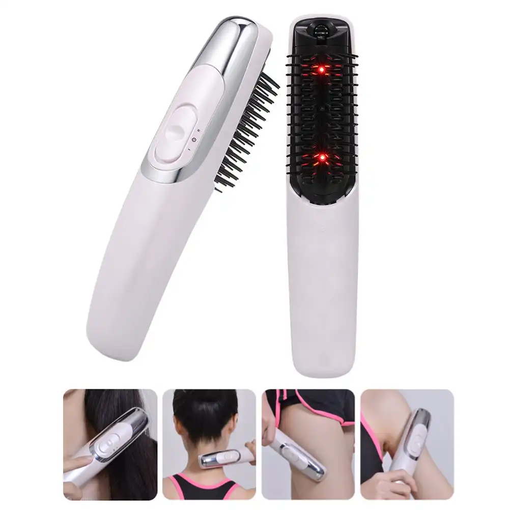 2019 Unisex Anti Static Electric Infrared Hair Brush Comb Laser