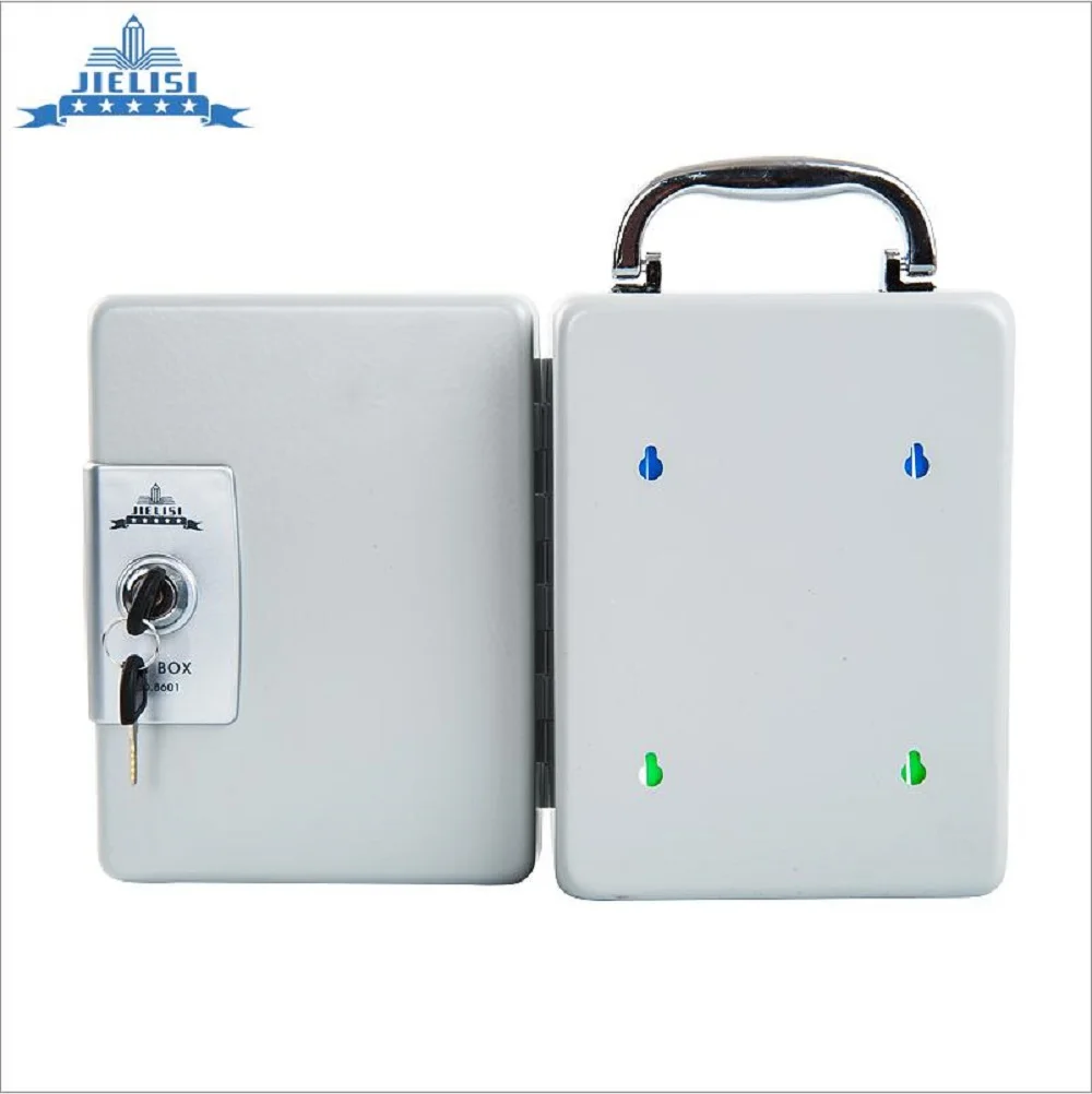 Key Cabinet Lockable Metal Box With 52 Tags Wall Mounted Security Key Storage For Property Management Company Home Office