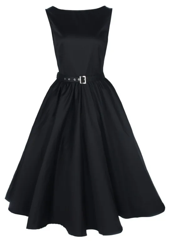 Plus Sz Femmes S Swing Partie Rockabilly Vintage 40 Rétro Robe 50 Livraison Gratuite bleu Noir QordCxBWe