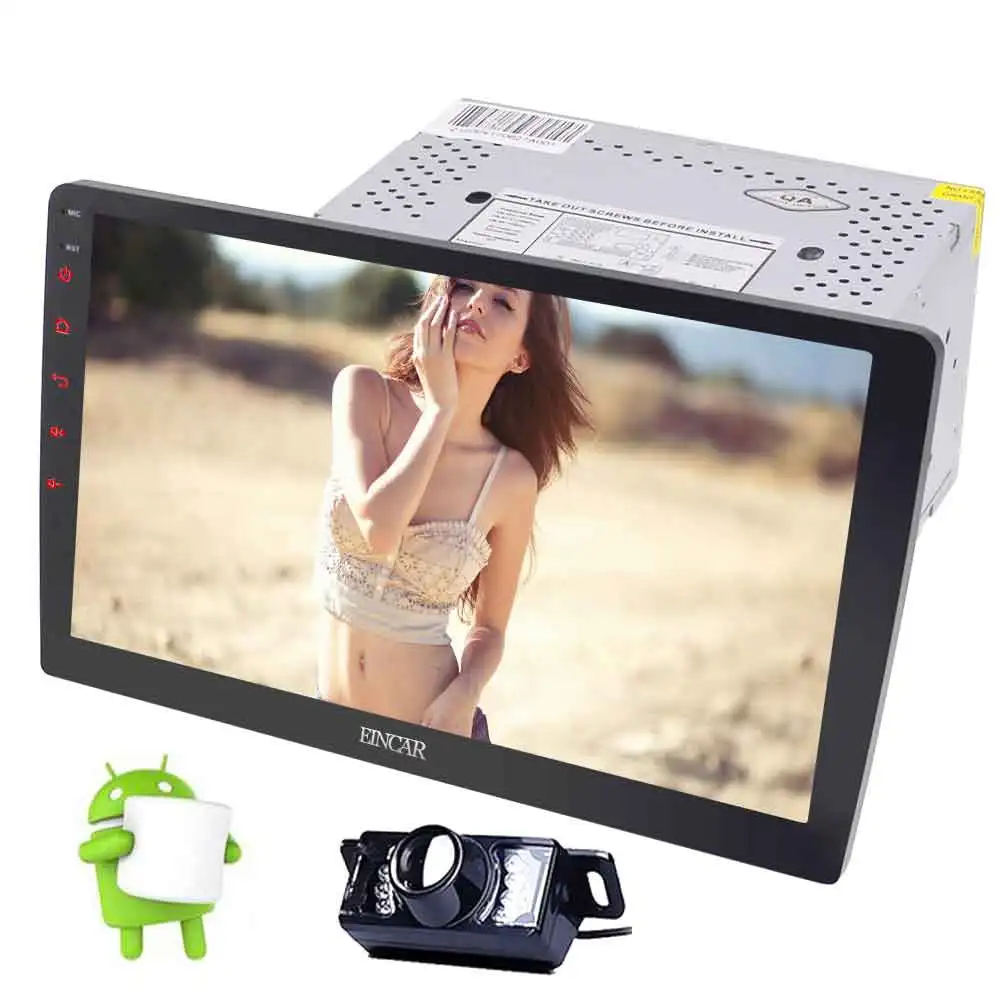Excellent 10.1" Universal Android 6.0 2GB Car Stereo 2 Din GPS Navigation TouchScreen 1080P video Radio Audio Mirrorlink Wifi HeadUnit 3