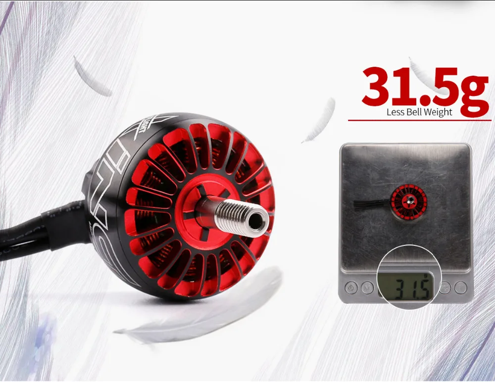Оригинал 1 шт./4 шт. iFlight X2207 1700KV 1850KV 2450KV 2750KV 2 6 S бесщеточный двигатель титановый