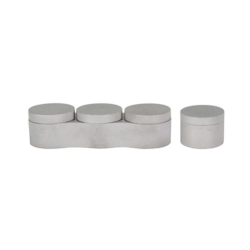 “ Vaso de Cimento Moldes Crânio Geométrica Flowerpot Moldes