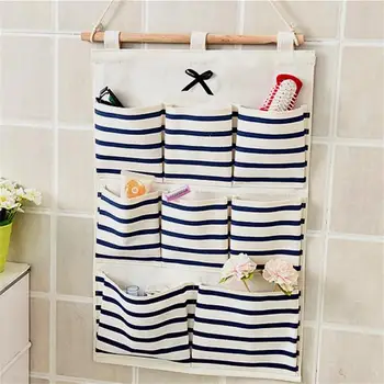 

Over the Door Closet Organizer, 1 Pack Wall Hanging Storage Bags with 8 Pockets for Bedroom and Bathroom for Save Space