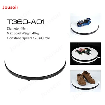 

Falcon Eyes T360-A01 45cm Max Load 40kg 360 Degree Electric Rotating Display Turntable for Show goods 14", 110 Lb Max Load CD50Y