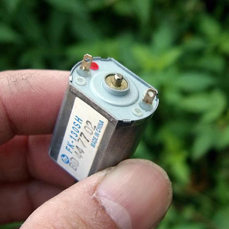 MABUCHI FK-130SH-09450 DC 12V-24V High Speed Mini 130 Motor 18mm Long Shaft DIY MABUCHI FK-130SH-09450 DC 12V-24V High Speed Mini 130 Motor 18mm Long Shaft DIY
