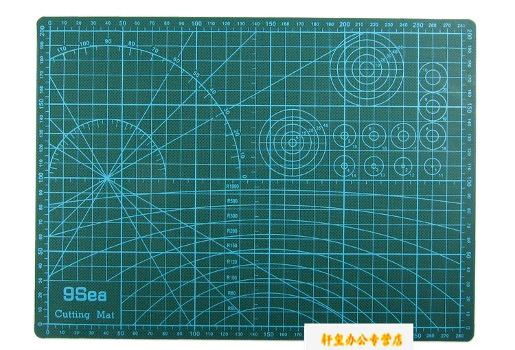 

9 Sea Brand Cutting Mat,A3(45*30*0.30cm) Size,PVC Material,No Marks After Cutting,No Skid,Durable,Made In Taiwan,Great Quality