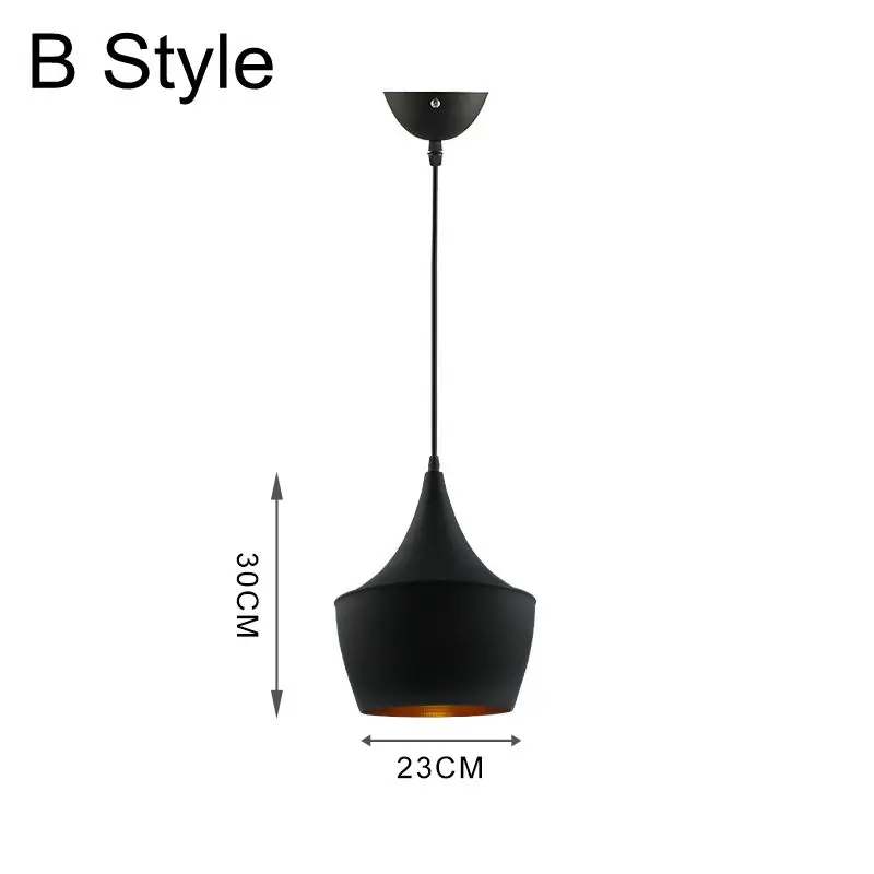2017-NEW-Pattern-American-Country-Style-Art-Pendant-Light-Retro-Hanging-Lamp-Black-110v-220v-With (1)