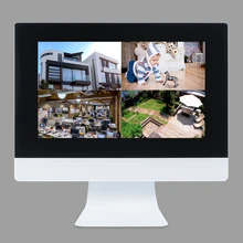 2,4G беспроводной сетевой видеорегистратор lcd с 10,1 дюймовым ЖК-монитором для 4ch рекордера, совместимый с дверным звонком и Max 4 шт. 1080 P беспроводной камеры