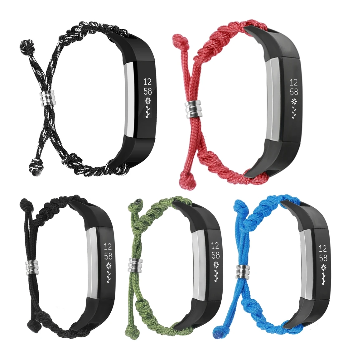 

Nylon Rope Survival strap For Fitbit Alta band Alta HR Bracelet Wrist Watchband Straps Fitbit Alta Replacement Bands