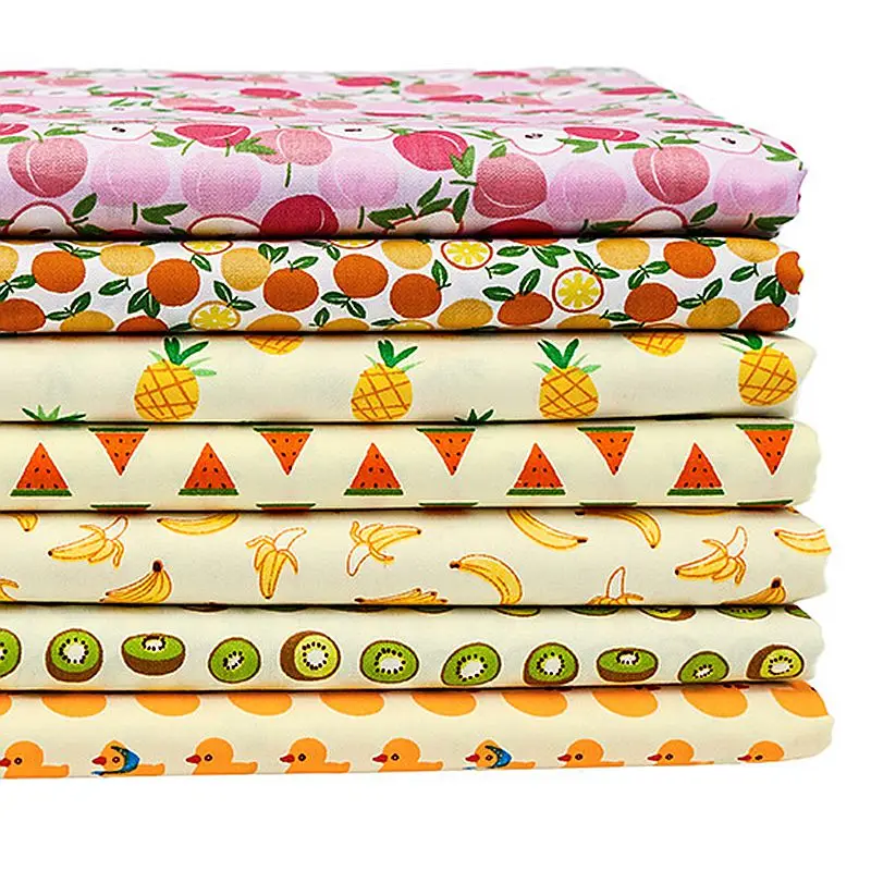 

Cotton fabric print cotton fabric for sewing baby clothes fruit pattern cartoon fabric C104