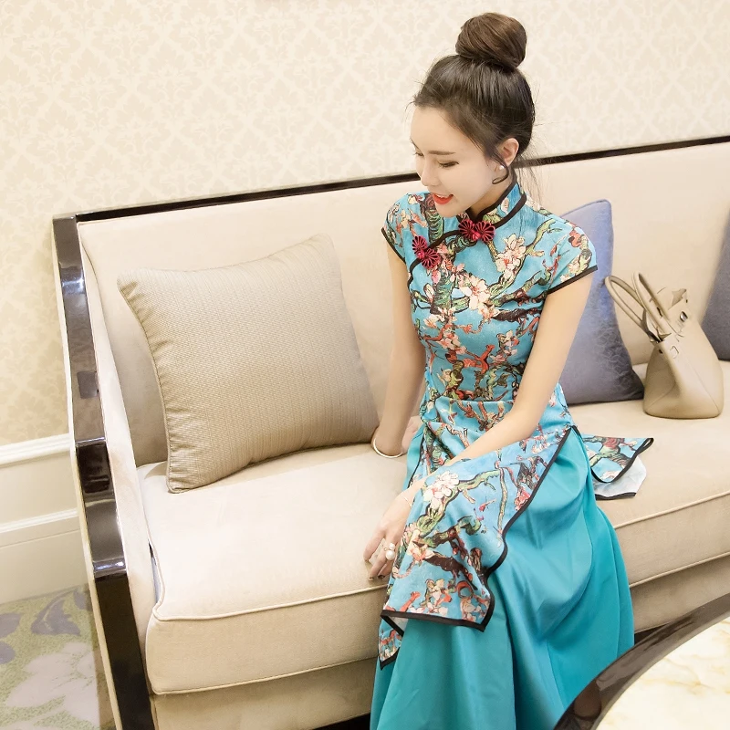 

Asian traditional clothing cheongsam qiapo Vietnam Ao Dai dresses for women