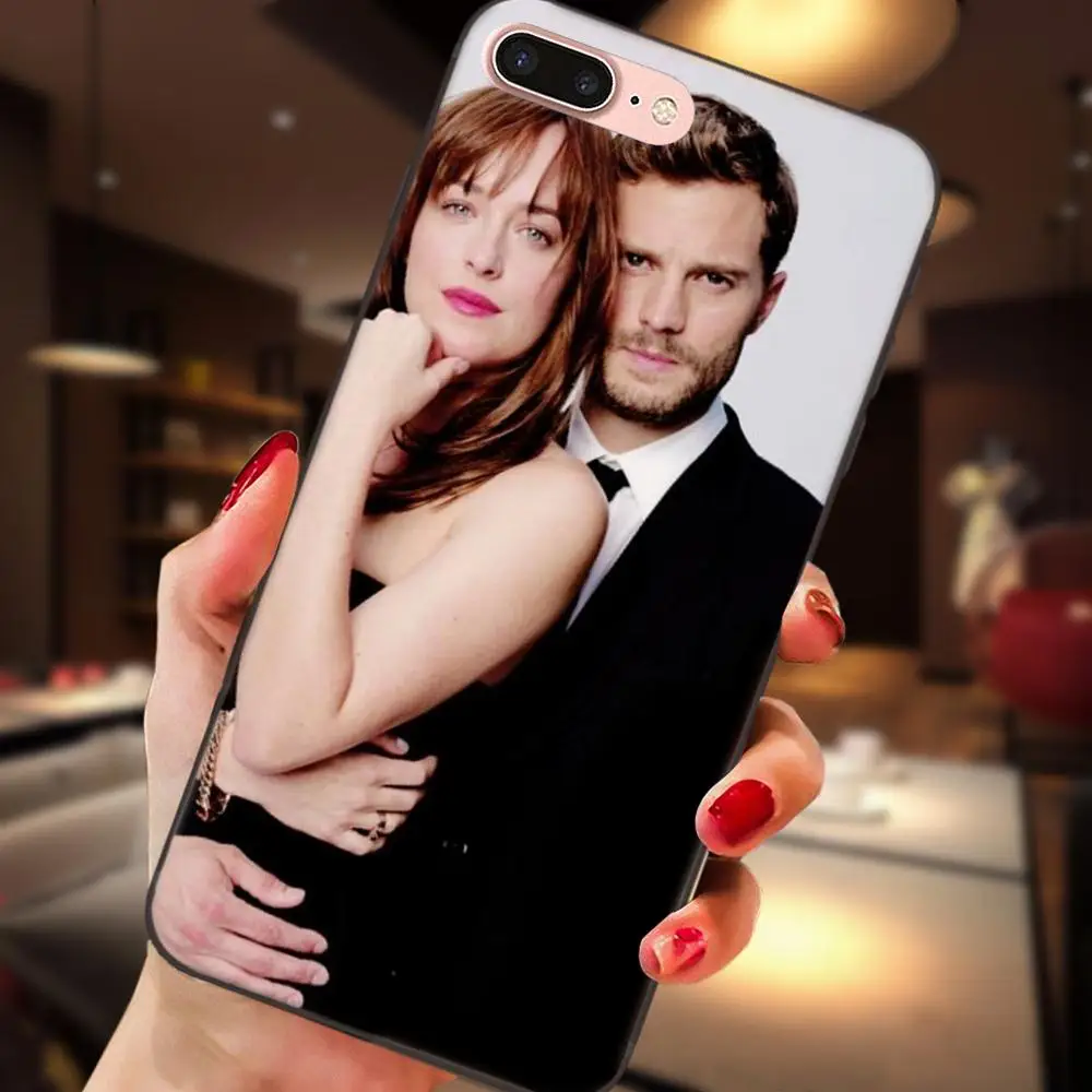 Fifty Shades Of серый мягкий TPU Live Love Phone для Apple iPhone 4 4s 5 5S SE 6 S 7 8 Plus X XS Max XR|Чехлы-накладки| |