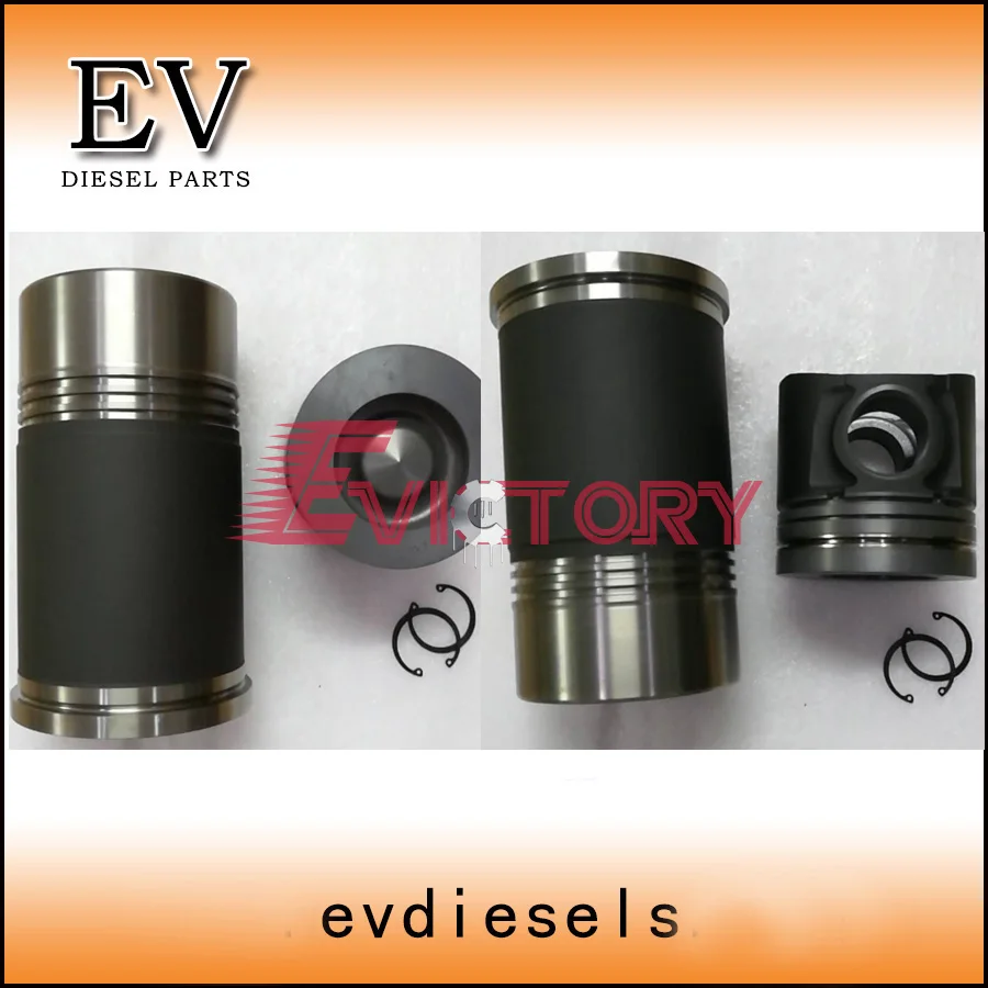 

EV For Liebherr R914 R924 R934 D924TI D924T D924 piston and piston ring set cylinder liner