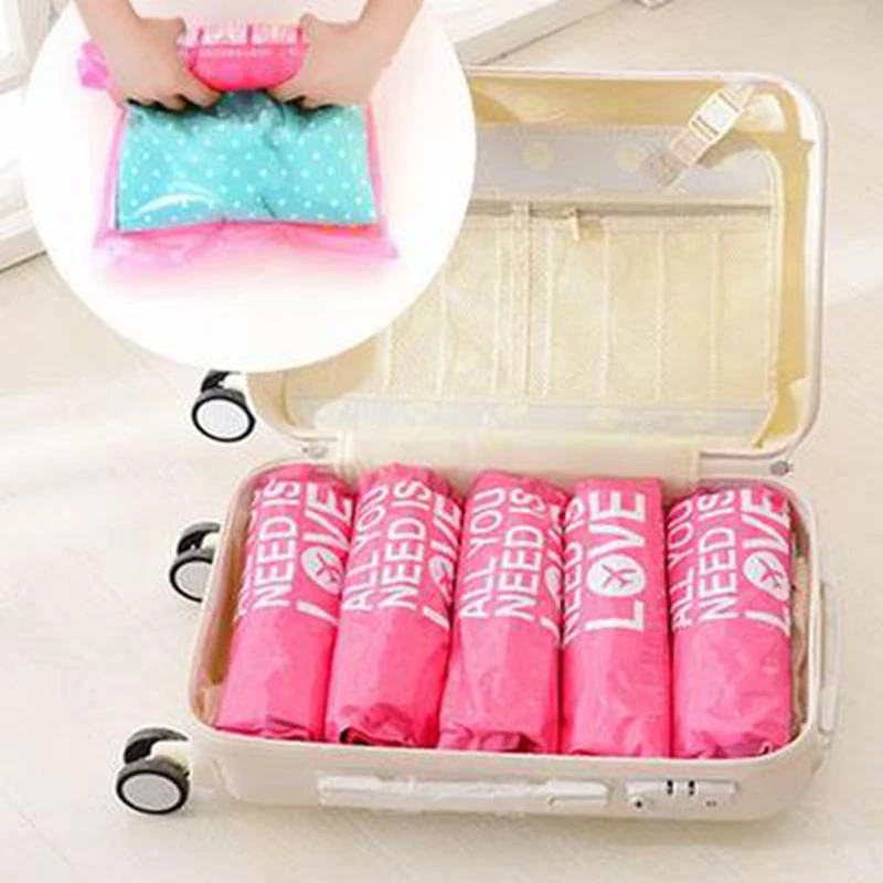 

Travel Accessories Creative Portable Letter Manual Waterproof Compression Bag Unisex Security Packing Women Storage Organizers