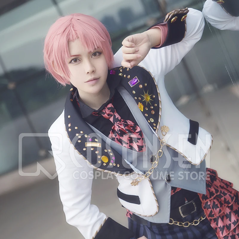 Костюм для косплея из аниме IDOLiSH7 OP WiSH VOYAGE Mitsuki Izumi женское нарядное платье