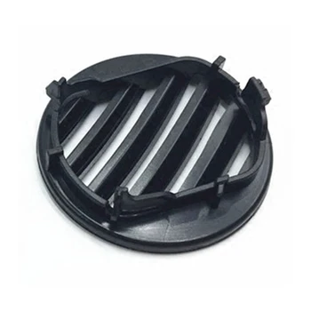 

Car Air Vent Grille Dashboard Round 60*17mm Black Accessories Replacement Repair Spare Parts