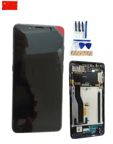 

5.7" LCD with Frame For Nubia Z18 MINI NX611J Touch Screen Digitizer Assembly NX611J LCD Display with Frame