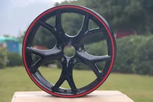 4 Novo 17×7.5 Jantes rodas et 42mm jantes De Liga Leve Jantes W313 para Mazda