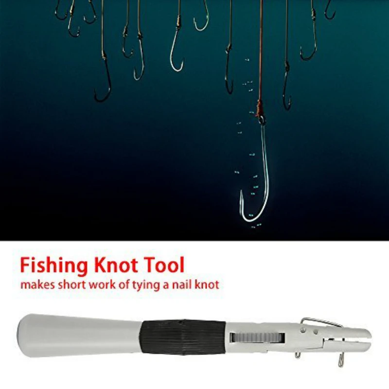 

ABS Fishing Tackle Hook Tier Fishing Line Tying Tool Remover Disgorger Unhook Extractor Knot Picker Needle Hook Tier