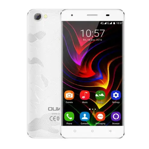 Oukitel C5 Pro 5,0 ''HD MTK6737 четырехъядерный экран смартфон 2000 мАч мобильный телефон 2 Гб ram 16 Гб rom мобильные телефоны - Цвет: Белый