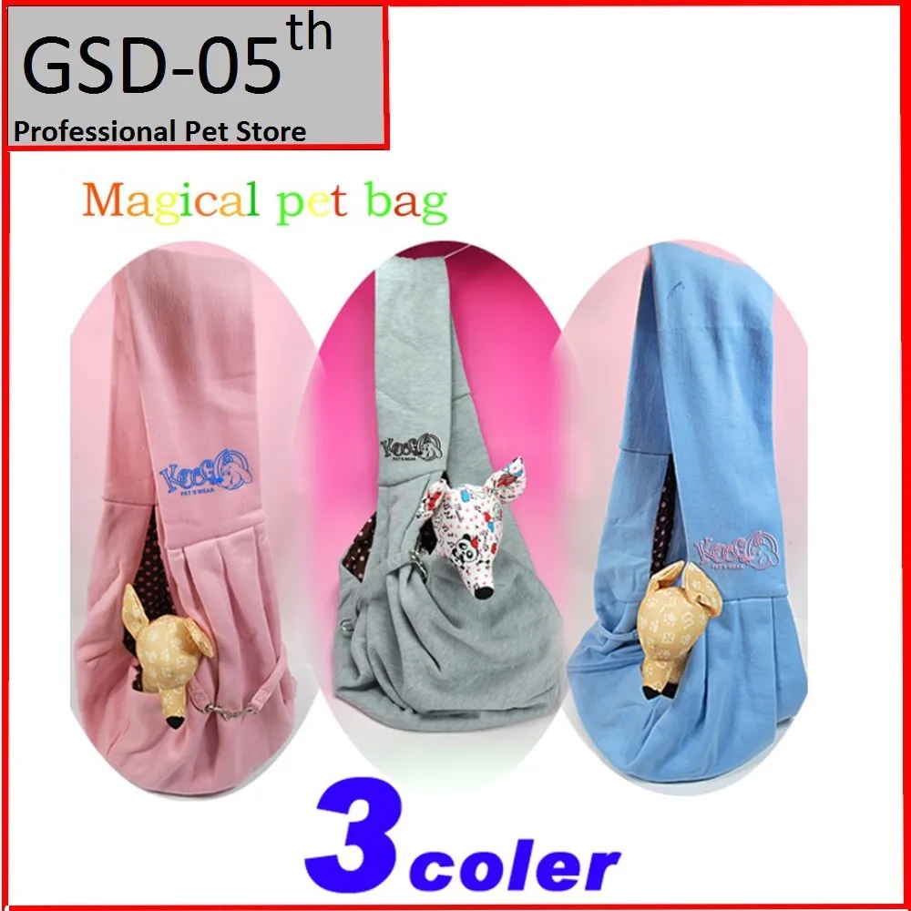 Dog Pet Carrier Puppy Cat Sling Shoulder Bag Cotton Soft Carriers Puppy