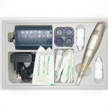 1 комплект Электрический сплав Перманентный макияж машина ручка татуировки комплект для бровей Макияж микроблейдинг с микро иглы питания