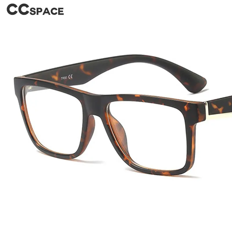 

45774 Plastic Titanium Cat Eye Square Glasses Frames Men Women Optical Fashion Computer Glasses