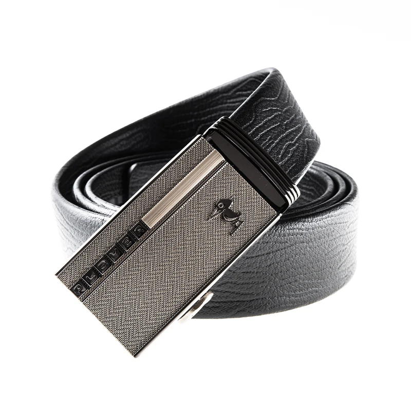 Реальный воловьей кожи мужчины высокого качества Автоматическая пряжка ремни