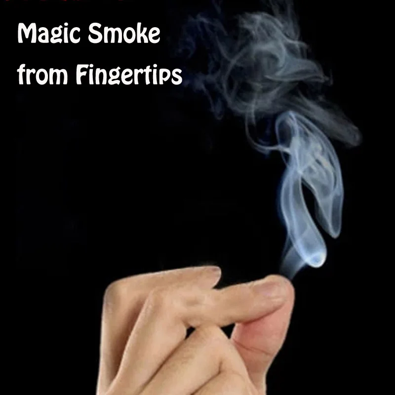 

10pcs Magic Trick Smokes Surprise Prank Joke Mystical Fun Magic Smoke From Fingertips Magic Toys For Children Gift Adult Games