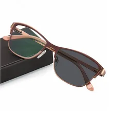 MONGOTEN женские кошачий глаз дизайн фотохромные ретро-очки для чтения оправа для очков с диоптриями очки женские+ 1,75+ 2,00