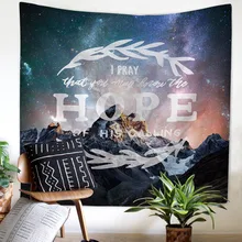 WARM TOUR 3d Mountain Scenery Tapestry Nature Print Romantic Decorative Tapestries Bohemian Wall Carpet Hippie Wall Hanging