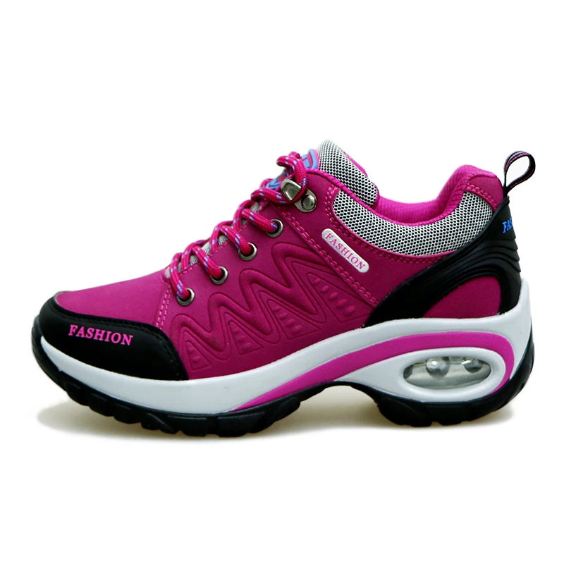 

Women Shoes Outdoor Casual Leather Suede Brand Fashion Sneakers Woman Outdoor Non-slip air Damping Tenis Feminino Casual Shoes