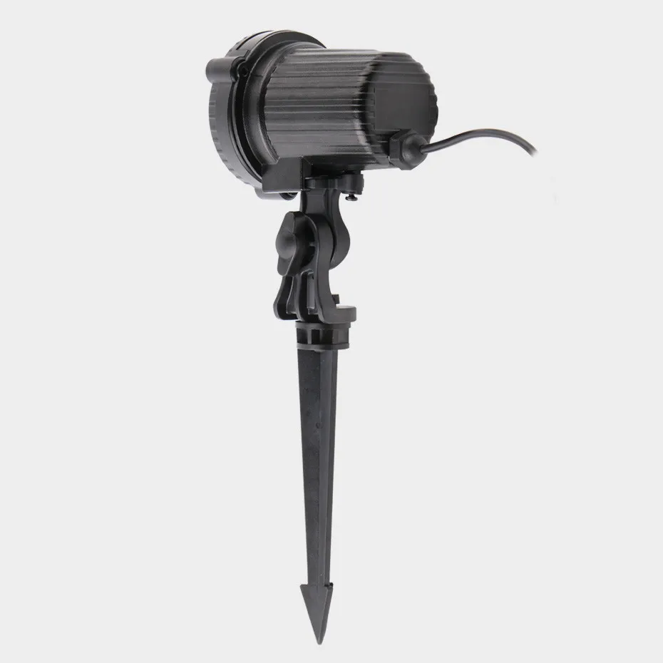 Proyector de luz láser de copo de nieve árbol de Navidad estrella estática remoto RGB exterior impermeable Navidad vacaciones luces de Ducha - 3