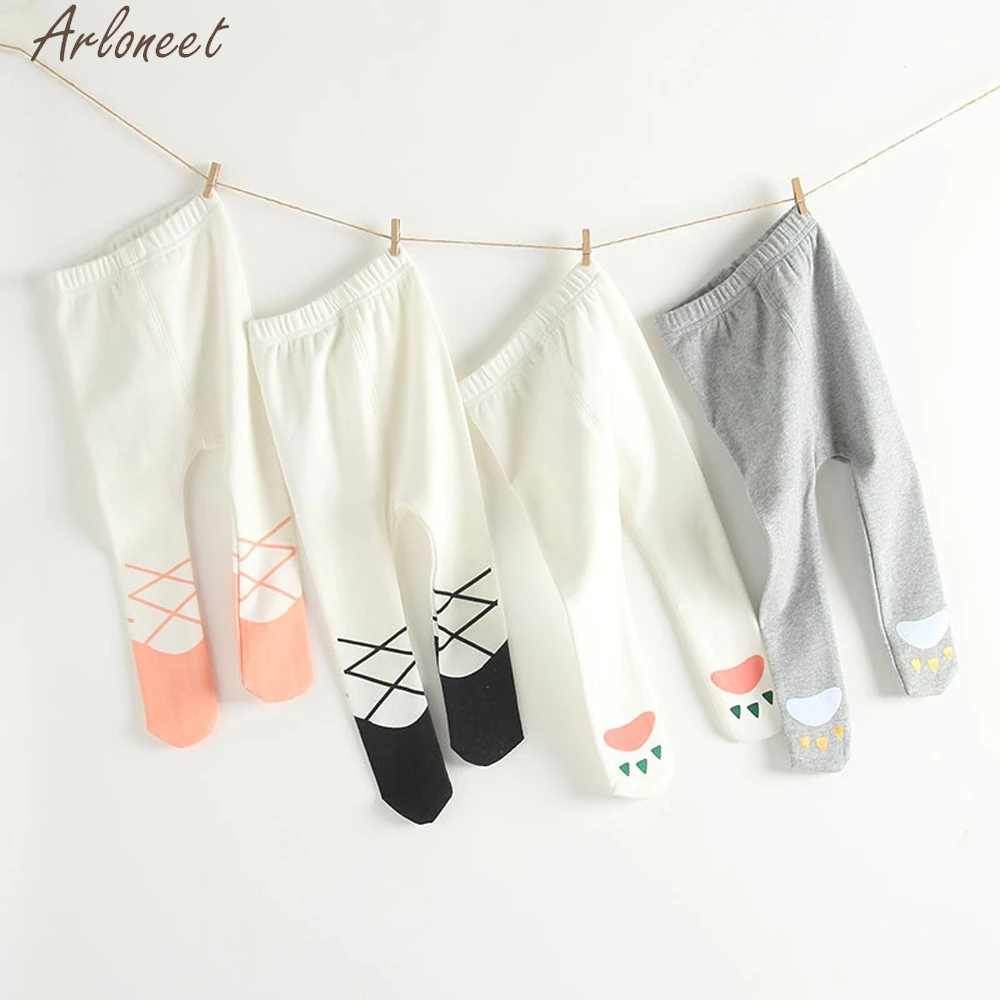 

ARLONEET Newborn Baby Girl Stockings Elastic Soft Cartoon Shaped Pantyhose tights warm baby tights girls winter baby stockings