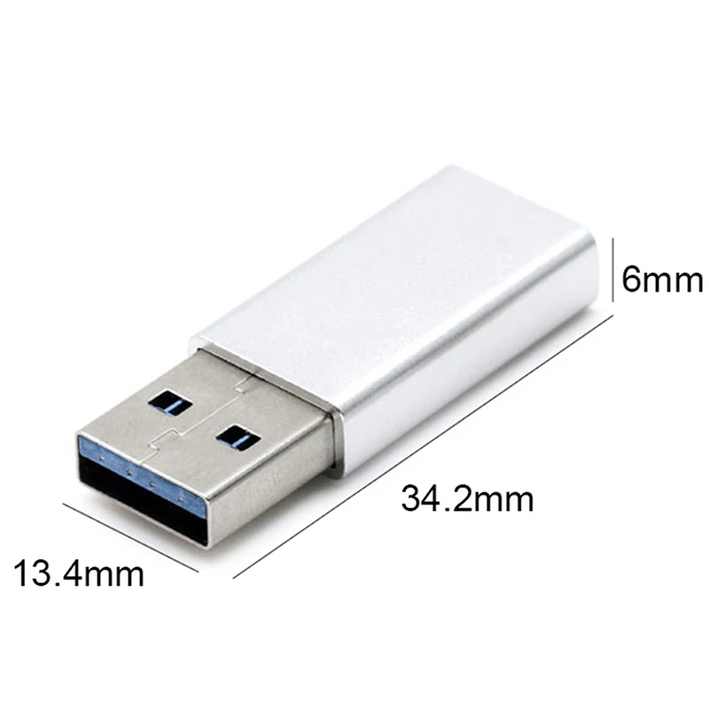 1 шт. USB-C type C Женский к type A USB 3,0 Мужской конвертер разъем адаптер для USB C к USB кабель