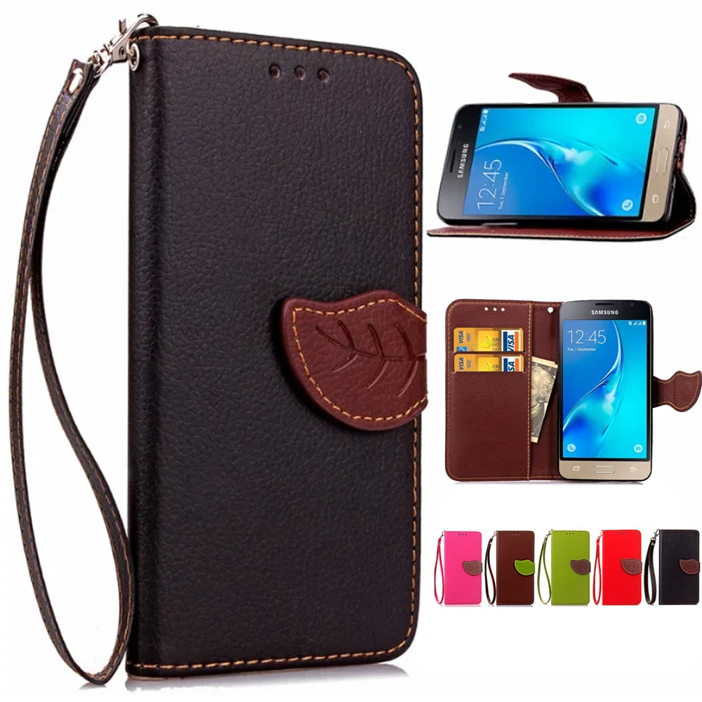 

Case For Samsung Galaxy J3 J300 J310 Luxury Leather Wallet Phone Bag Cases Cover For Samsung J300F with Stand Card Holder