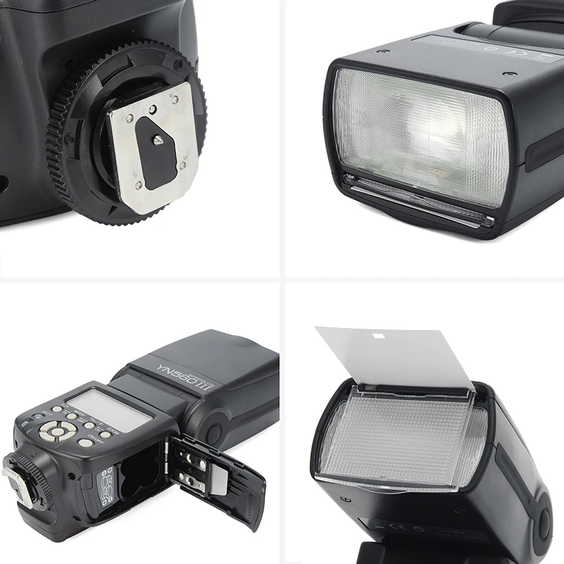 Светодиодная лампа для видеосъемки YONGNUO YN560 III Беспроводной Вспышка Speedlite Canon Nikon