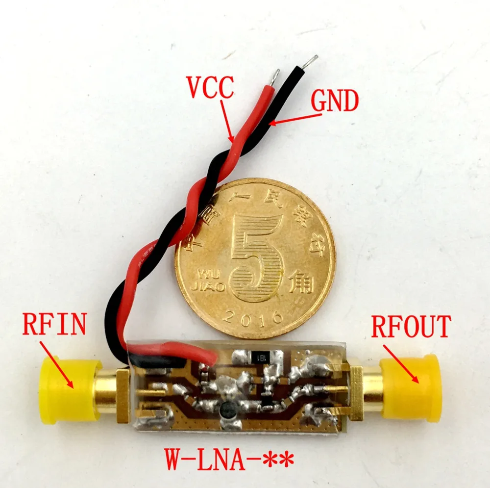 

LNA 1 KHZ-8 GHZ High Gain Flatness RF Amplifier Low Noise 25DB 18DB 30DB 20DB 10DB FOR Vector network analyzer Ham Radio