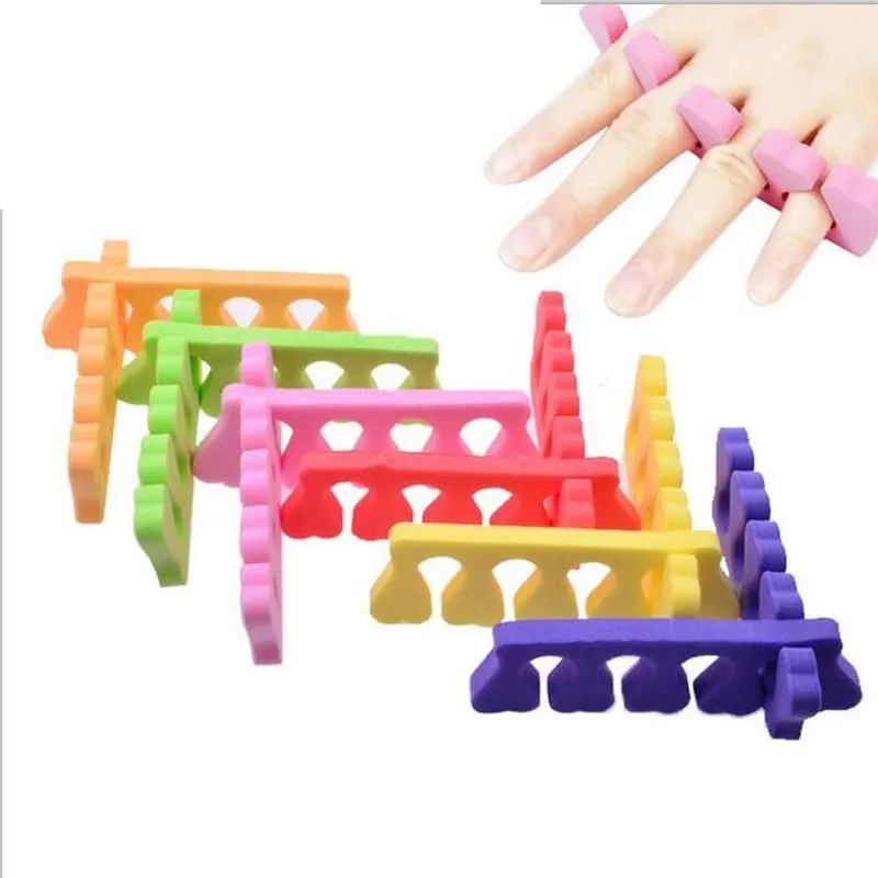 

EVA Sponge foam toe Finger separator Nail Tools Nail Art Salon Pedicure Manicure Tool Feet Care 1 pair