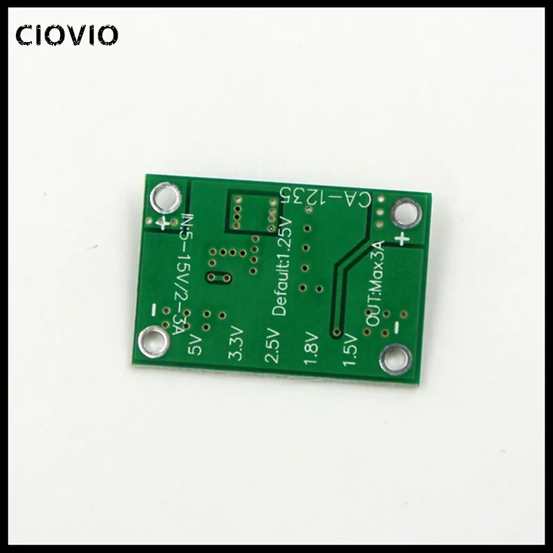 DC DC Step Down Power Module 5-15V To 1.25V1.5V1.8V2.5V3.3V5V Universal Adjustable Buck Voltage 