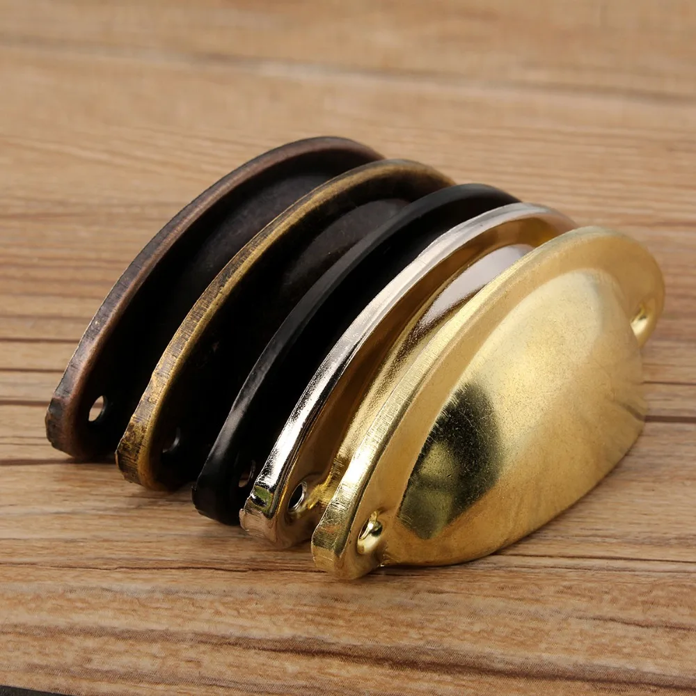 Vintage Metal Knobs Cupboard Door Pulls Drawer Furniture